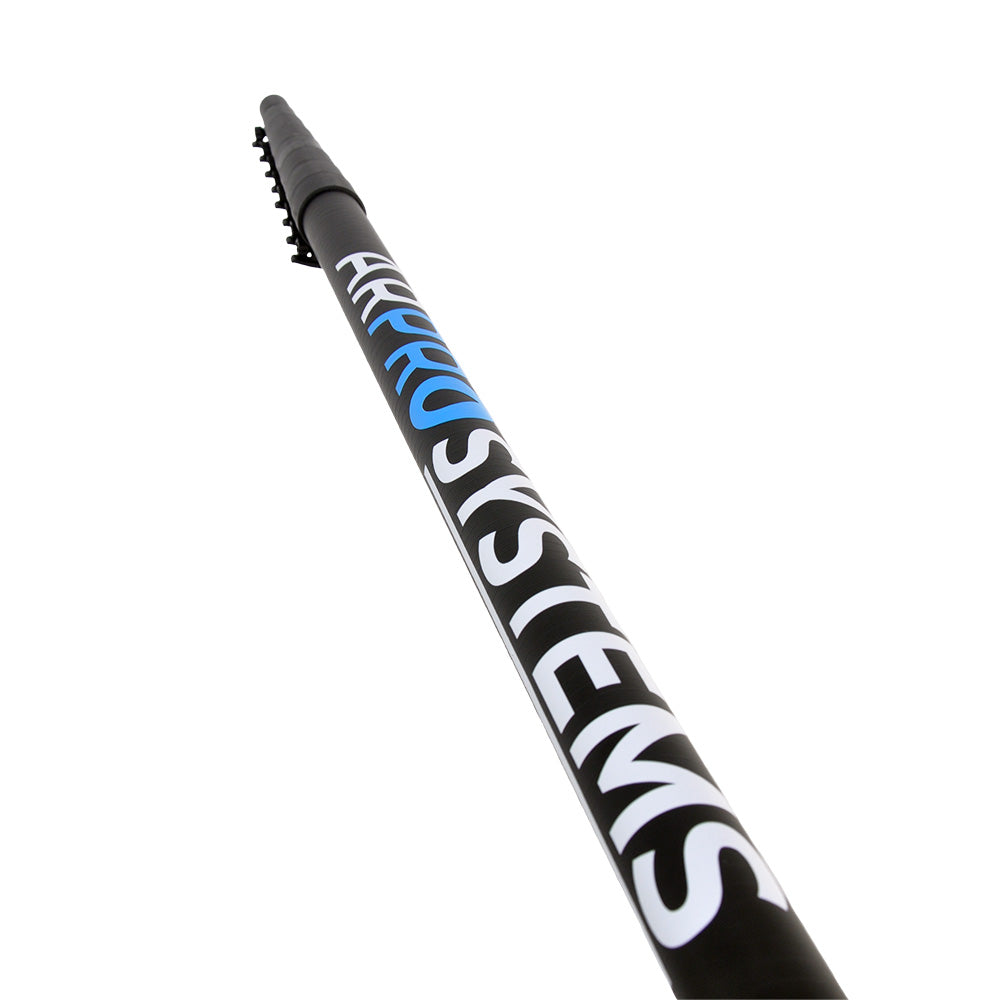 AR PRO Systems Carbon Water Fed Pole, Logo Closeup