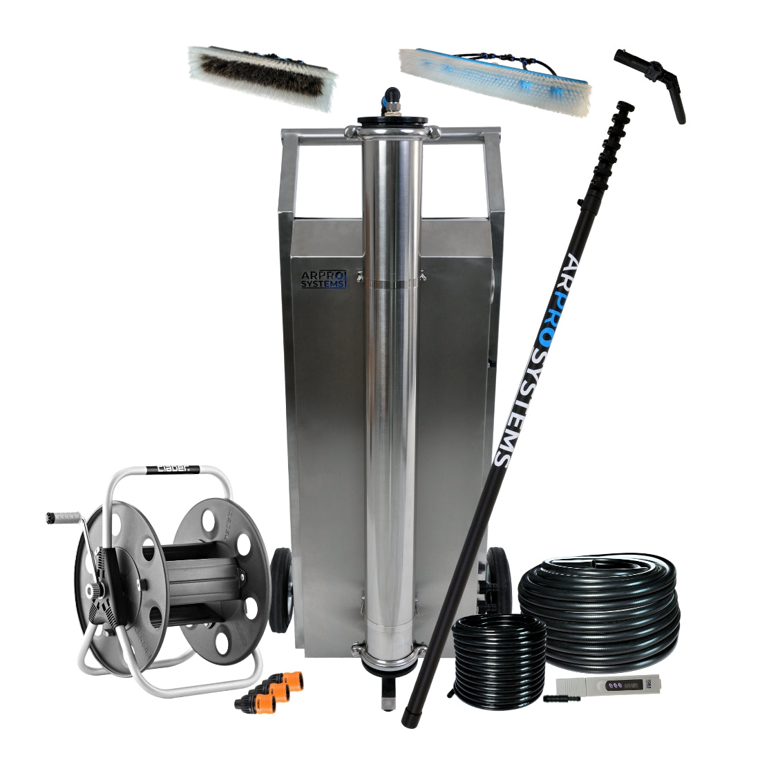 AR PRO Systems Pure Water Cleaning Kit, Pro, 1 Operator, Front