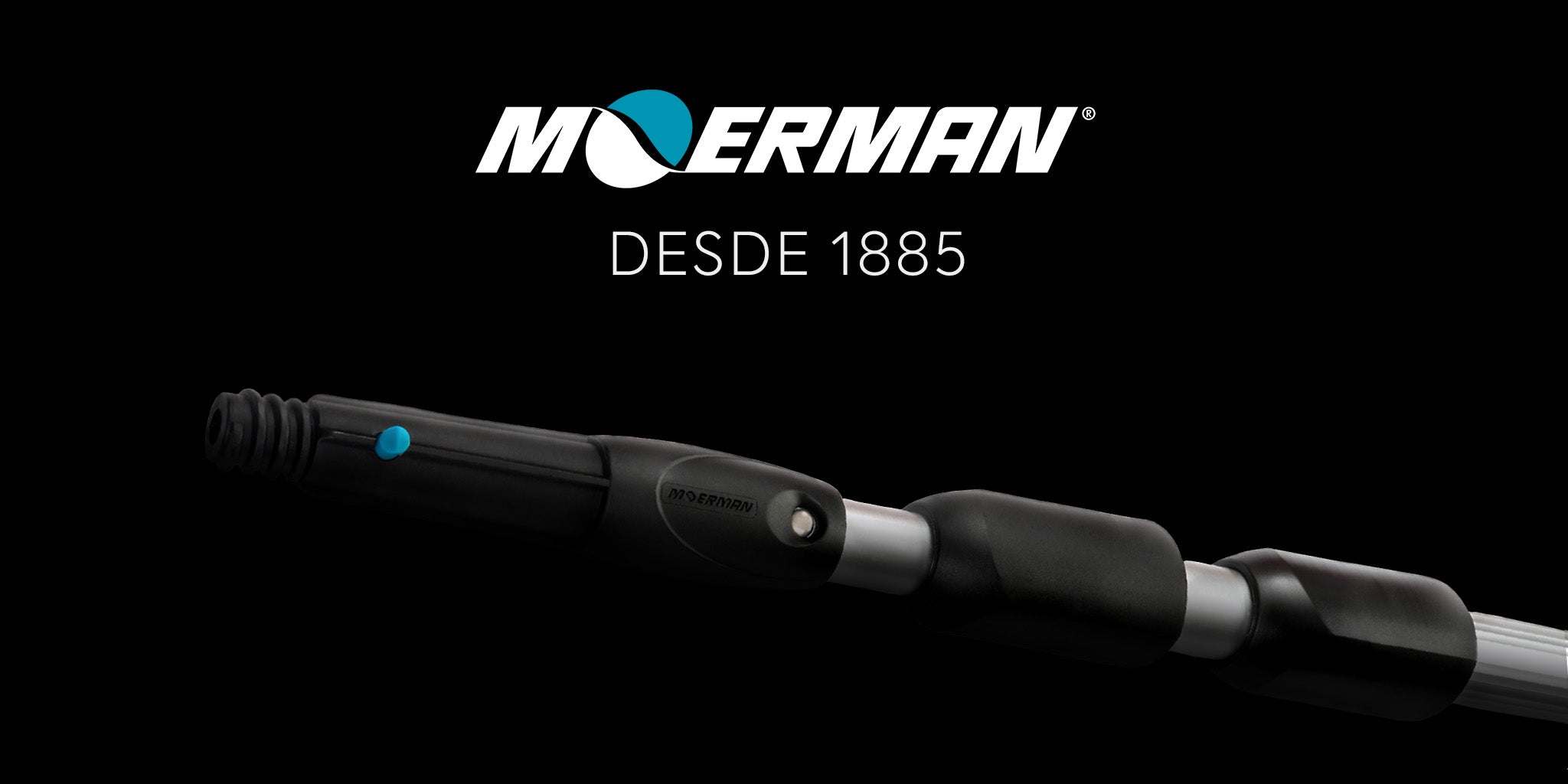 Moerman Window Cleaning Tool Banner, Homepage, Spanish